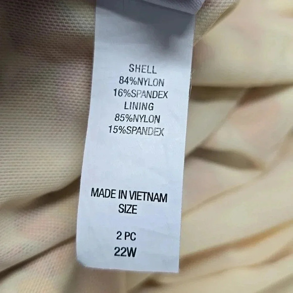 {Always for Me} Plus Size Flutter Two Piece Swimdress - Ladies' Bathing … - Picture 15 of 17